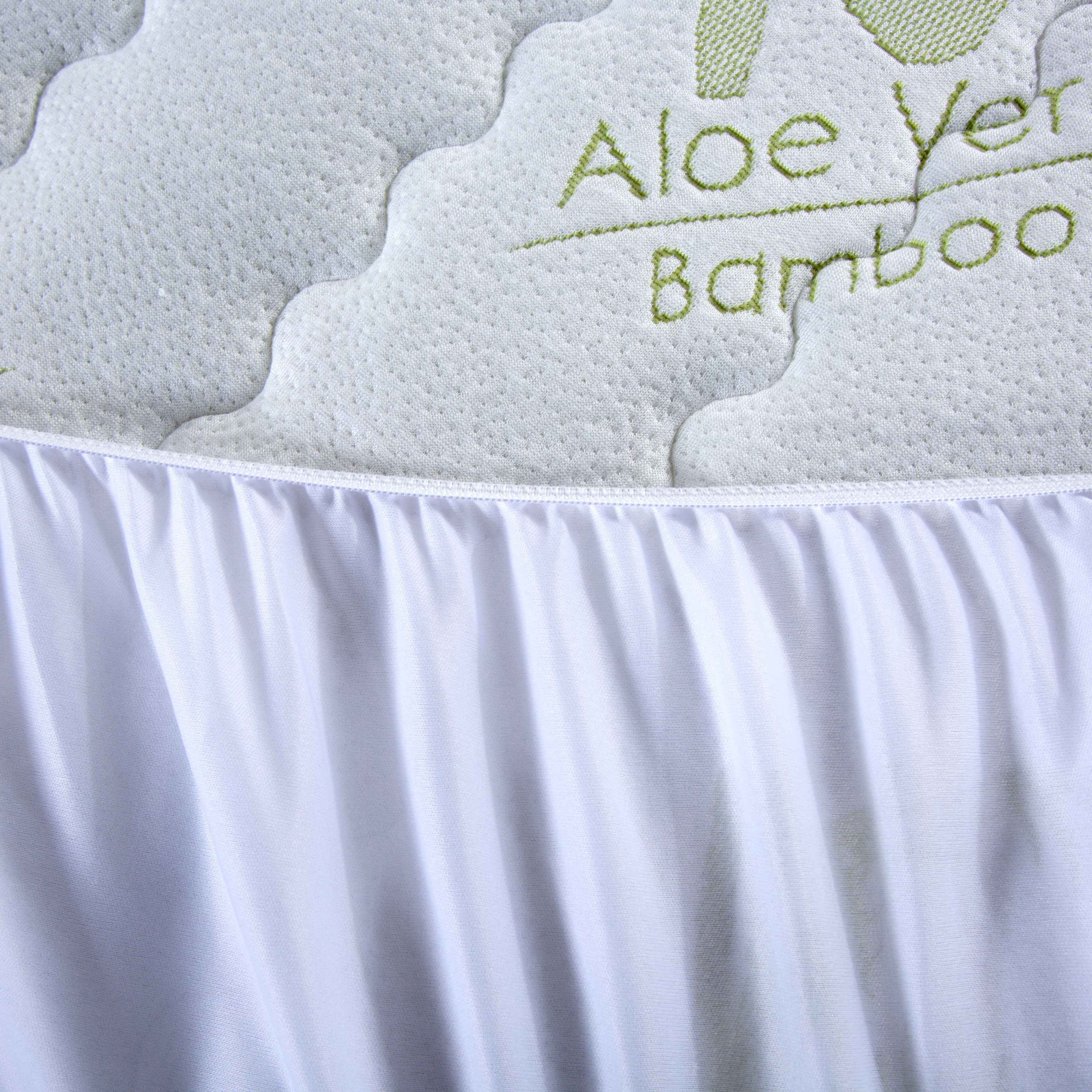 Aloe Vera Quilted Mattress Pad - Smartmarts